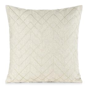 Dekoratyvinės pagalvėlės užvalkalas JA161-01, aukso/šviesiai smėlinė, 45 cm x 45 cm