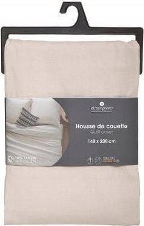 Antklodės užvalkalas Atmosphera, smėlio, 140 cm x 200 cm