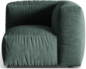 Modulinė sofa Micadoni Martina Vogue 12, tamsiai žalia, 100 x 100 cm x 75 cm