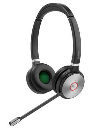 Belaidės ausinės Yealink WH62 DECT, juoda