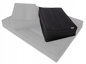 Lauko baldų pagalvė Hobbygarden Short Pillow PKRCZA4, juoda, 40 x 60 cm