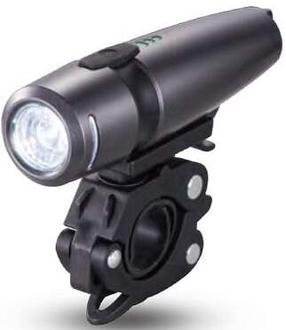 Dviračių žibintas Extra Digital Front Light KMC Z7 HS081492, aliuminis/abs plastikas, juoda