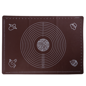 Silikoninis virtuvės kilimėlis, ruda, 45 cm x 45 cm