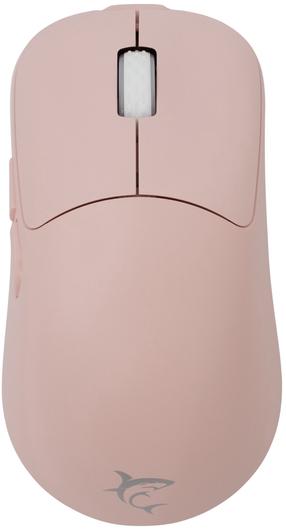 Belaidė žaidimų pelė White Shark WGM-5015 Aero, bluetooth / usb, rožinė