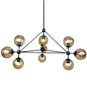 Šviestuvas lubų TooLight, E27, 10 x 60 W