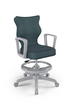 Vaikiška darbo kėdė Norm Monolith 06, 63 x 63 x 99 cm, mėlyna/pilka