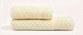  Vonios rankšluosčių rinkinys Foutastic 10 459ELT1115, kreminė, 70 cm x 140 cm, 2 vnt.