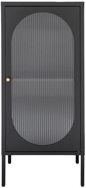 Spintelė - vitrina House Nordic Adelaide 3001210, juoda, 50 cm x 35 cm x 110 cm