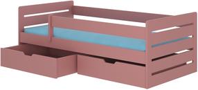 Vaikiška lova viengulė ADRK Bemma, buko, 90 x 200 cm, su patalynės dėže, su čiužiniu