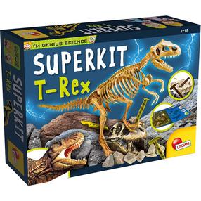 Tyrinėtojo rinkinys Lisciani Genius Super kit T-Rex, įvairių spalvų