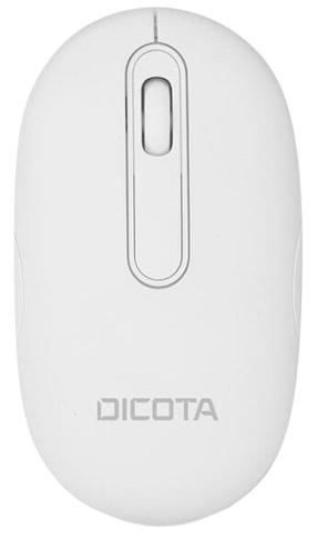 Kompiuterio pelė Dicota D32045, bluetooth / 2.4ghz, balta