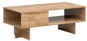 Kavos staliukas Zele, rudas, 120 cm x 60 cm x 45.5 cm