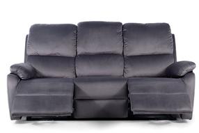 Atlošiamas krėslas Spencer 3 Bluvel 14, pilkas, 54 cm x 193 cm x 101 cm