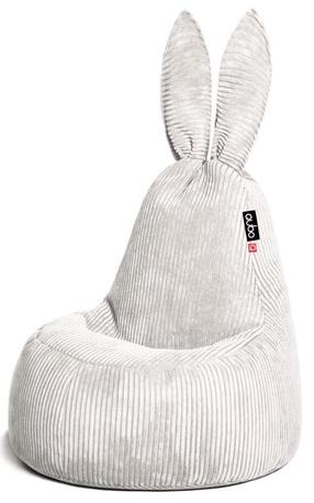 Sėdmaišis Daddy Rabbit Sugar Feel Fit, balta/šviesiai pilka