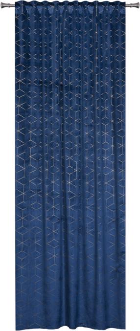 Naktinė užuolaida Splendid Sanso GZ-SANSOT-140/260-GR, mėlyna, 140 cm x 260 cm