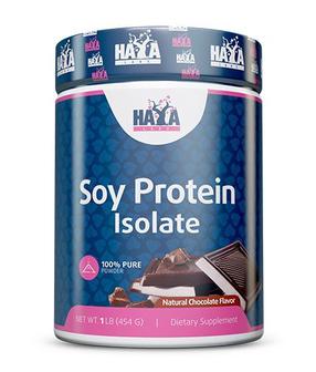 Maisto papildas Haya Labs 100% Soy Protein Isolate, natūralaus pieno skonio, 454 g