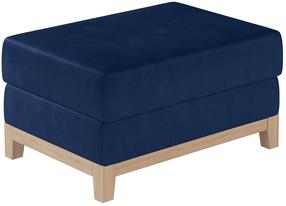 Pufas Selene Monolith 77, tamsiai mėlyna, 70 cm x 100 cm x 41 cm