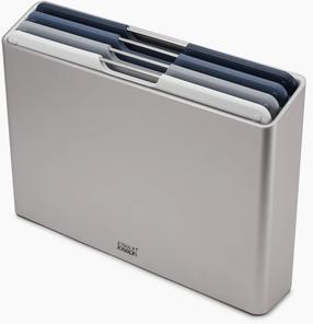 Pjaustymo lentelių rinkinys Joseph Joseph Folio 60193, balta/mėlyna/pilka, 34 cm x 24 cm