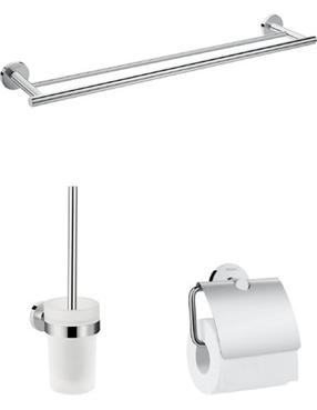Vonios aksesuarų rinkinys Hansgrohe Logis Universal 3in1 Basic, 13.8 cm x 2.6 cm x 9.2 cm