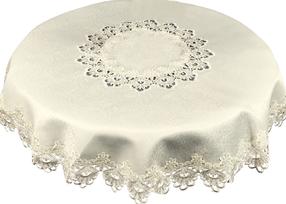 Staltiesė kvadratinė G01-02, kreminė, 85 x 85 cm