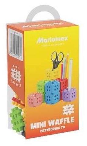 Konstruktorius Marioinex Mini Waffle Toolbox 905746, 70 vnt., įvairių spalvų