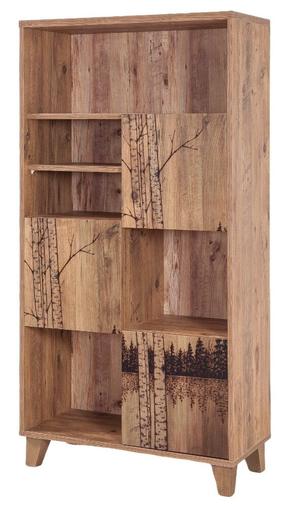 Pastatoma lentyna Kalune Design Marina Flora 754, pušies, 80 cm x 36 cm x 155 cm