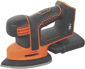 Akumuliatorinė šlifavimo mašina Black & Decker Cordless Triangle Grinder without battery and charger, 18 V