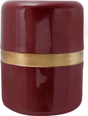 Kavos staliukas Kayoom Art Deco 475, tamsiai raudona, 36 cm x 36 cm x 47 cm