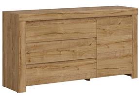 Komoda Holten, ąžuolo, 42 cm x 156 cm x 83.5 cm