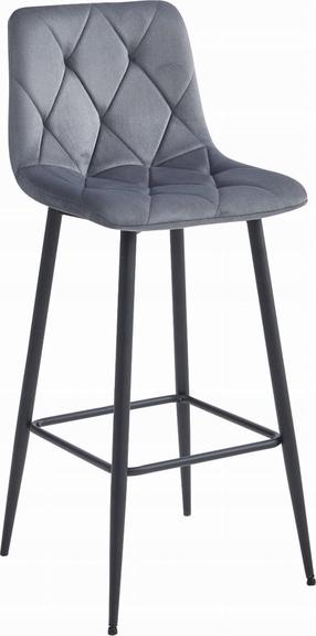 Kėdžių rinkinys Leobert Nado, matinė, tamsiai pilka, 32.5 cm x 43.5 cm x 104 cm, 2 vnt.