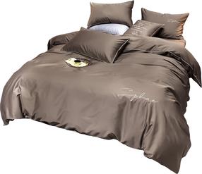 Patalynės užvalkalų komplektas PBH-09, smėlio, 200 x 220 cm