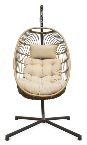 Pakabinamas krėslas Harmony, šviesiai ruda