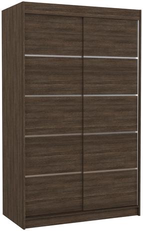 Spinta ADRK Benisso, tamsiai ruda, 120 cm x 58 cm x 200 cm