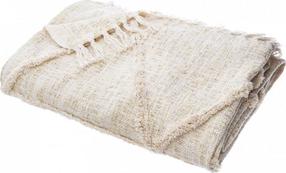 Lovatiesė Atmosphera Shine, smėlio, 130 cm x 180 cm