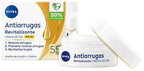 Dieninis veido kremas Nivea Anti-wrinkle Revitalizing, 50 ml, 55+