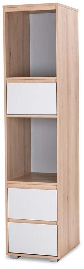 Pastatoma lentyna Klups Dalia, buko/pilka, 42 cm x 50 cm x 183 cm