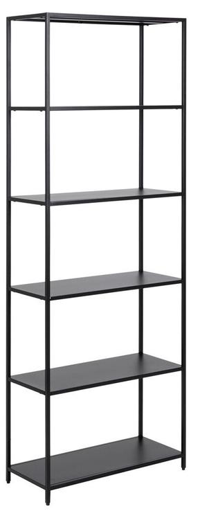 Pastatoma lentyna Newcastle 90980, juoda, 69.5 cm x 30 cm x 185 cm