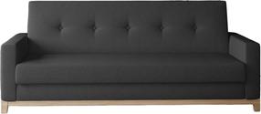 Sofa Selene Sawana 14, juoda, 87 x 216 cm x 93 cm