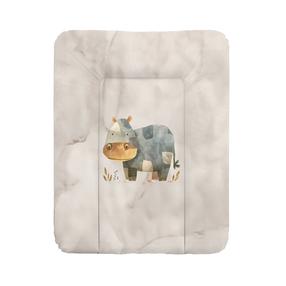 Vystymo lenta Ceba Baby Basic Cosy Hippo, 70 cm x 50 cm, smėlio