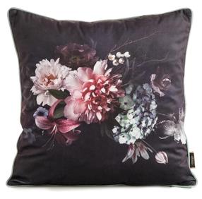 Dekoratyvinės pagalvėlės užvalkalas 137, bordo/juoda/žalia, 45 cm x 45 cm