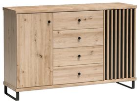 Komoda Moderno, ruda, 142.1 cm x 40.6 cm x 85.4 cm