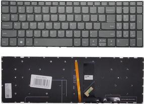 Nešiojamų kompiuterių klaviatūra Lenovo KB314843 for Lenovo IdeaPad 520-15ikb red backlit (US), Anglų (US), juoda, belaidė