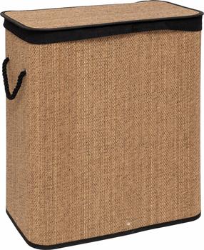 Skalbinių dėžė 5five Simply Smart Luxe, 100 l, ruda, 32 cm x 52 cm