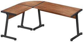 Kampinis rašomasis stalas Mark Adler Leader 5.5, rudas/juodas