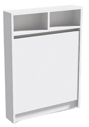 Stalas išskleidžiamas Kalune Design Bracked, baltas, 70 cm x 15 cm x 90 cm