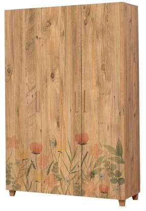 Spinta Kalune Design Leva Tulip, ruda, 48 cm x 120 cm x 189 cm