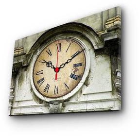 Laikrodis - paveikslas Wallity Canvas 3040CS-9, įvairių spalvų, 40 cm x 30 cm