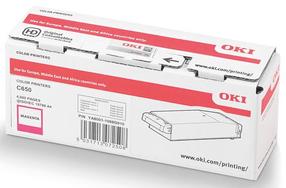 Tonerių kasetė Oki C650, purpurinė (magenta)