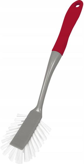 Indų plovimo šepetys Lamart LT8072, 31 cm, raudona/pilka, plastikas