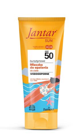 Apsauginis pienelis nuo saulės Farmona Jantar Sun SPF50, 200 ml